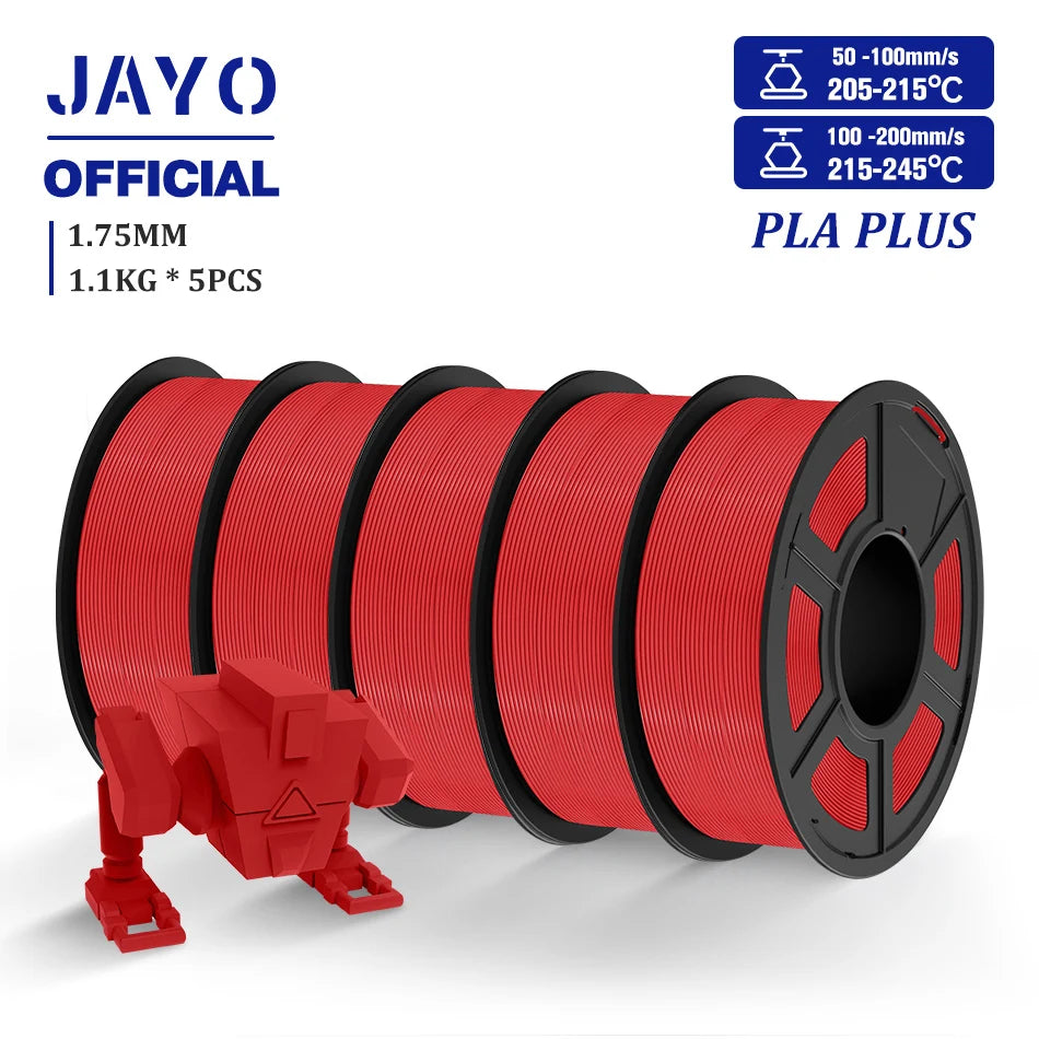Jayo Premium 3D Printer Filament PLA Plus ABS PETG Silk