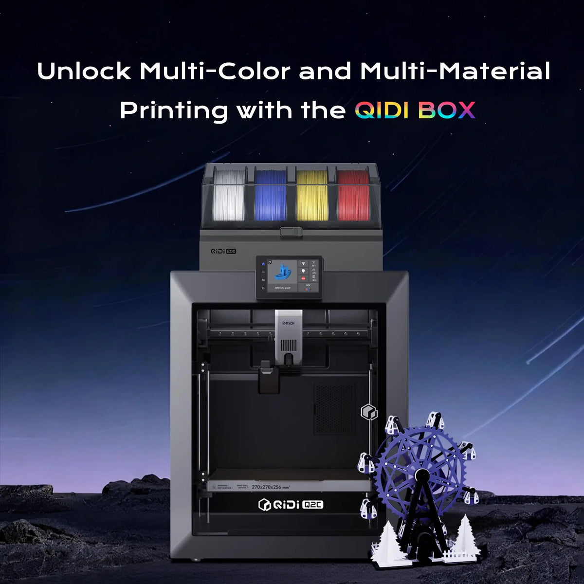 QIDI Q2C CoreXY High Speed FDM Auto Leveling 3D Printer