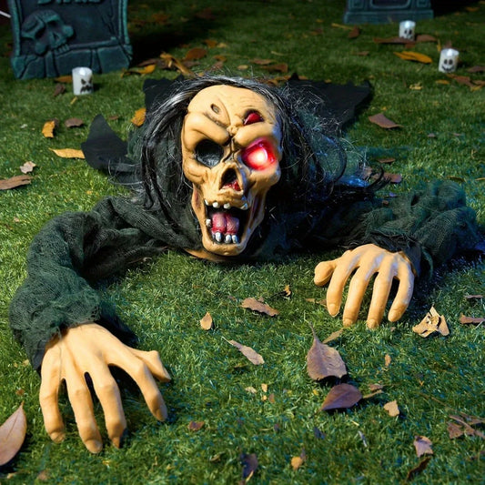 Joyfy Halloween Zombie Groundbreaker Outdoor Graveyard Decoration