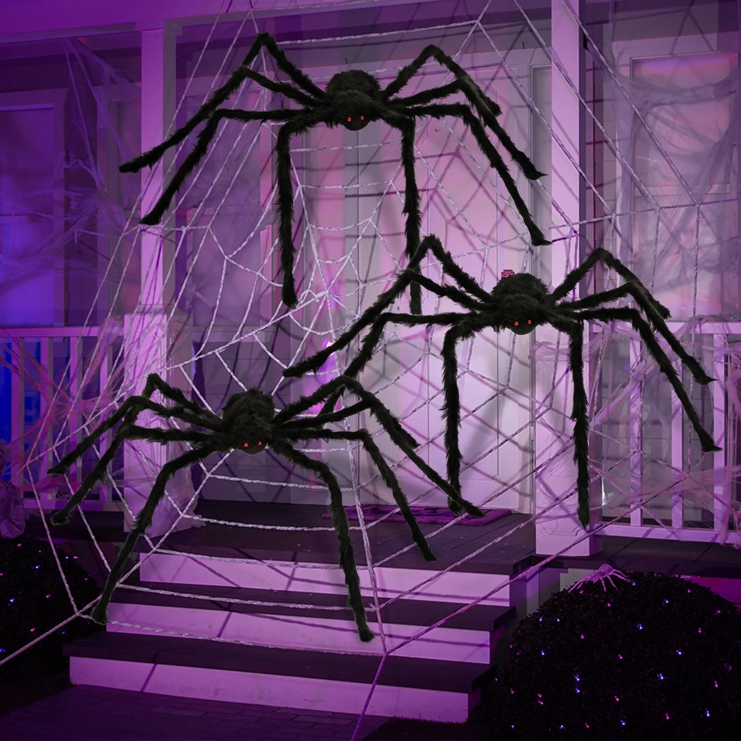 Joyfy Giant Spider Halloween Decorations For Yard And Garden