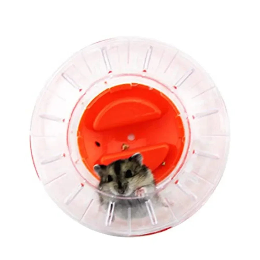 Crystal Hamster Running Ball Silent Exercise Wheel For Pets