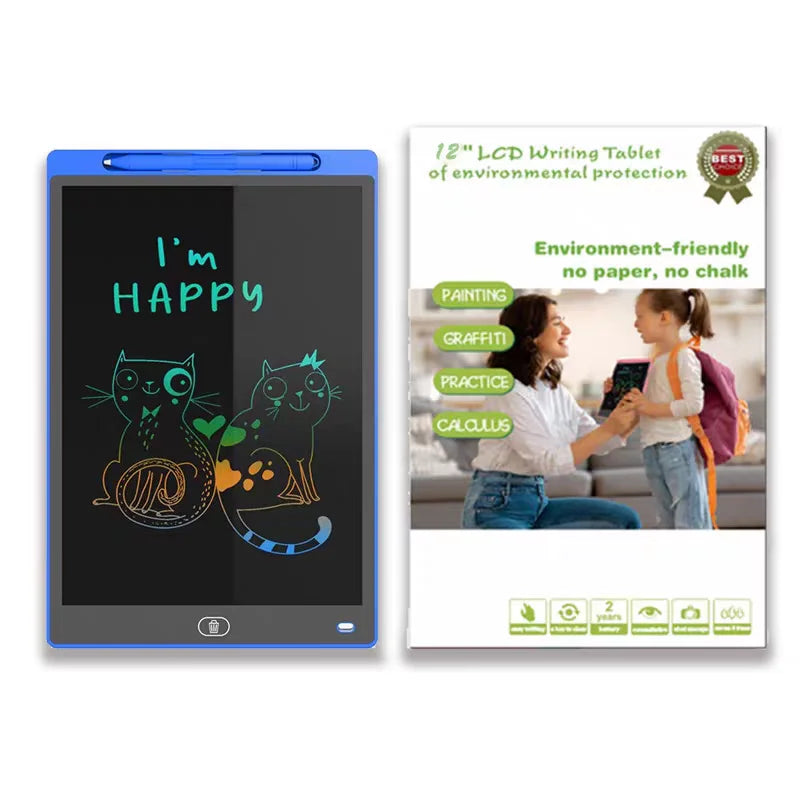 LCD Children Writing Board Digital Drawing Pad Educational Doodle Toy