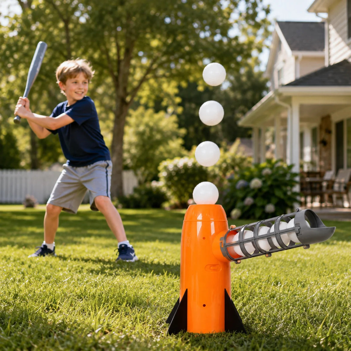 Automatic Baseball Pitching Machine For Kids Batting Practice