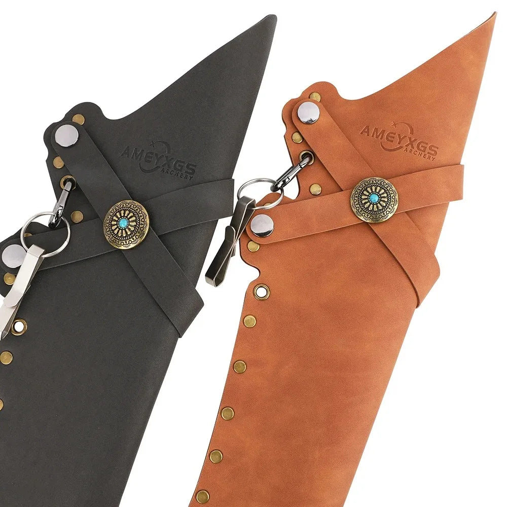 Archery Arrow Quiver Waist Hanging Arrow Holder Storage Bag Left Right Hand For Recurve Compound Bow Target Shooting