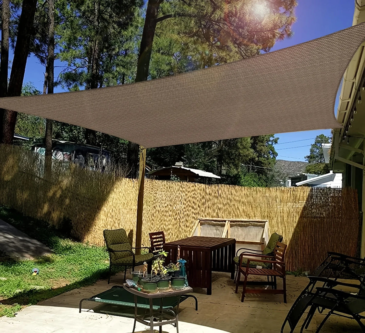 Heavy Duty Polyethylene Shade Net For Garden Patio Sun Protection