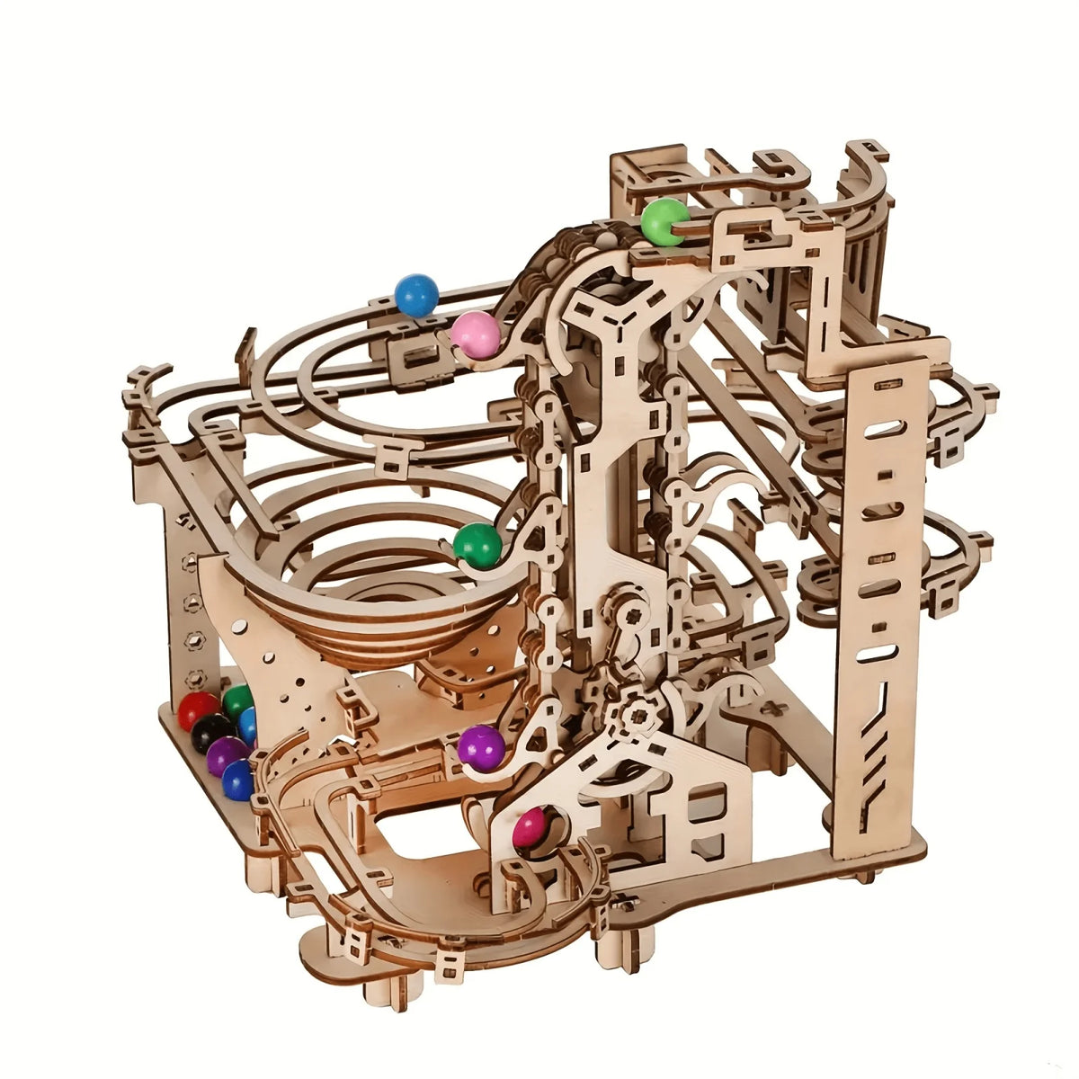 Music Park 3D Wooden Puzzle Spacetime Tunnel Marble Maze Physics