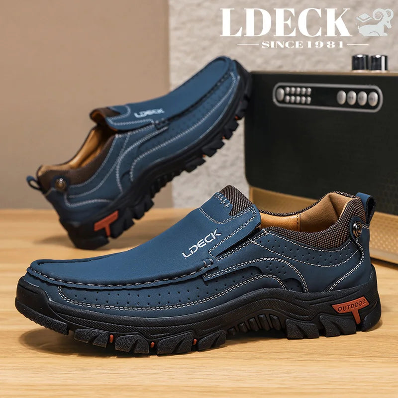 Men's Lightweight Slip On Casual Loafers With Non Slip Sole