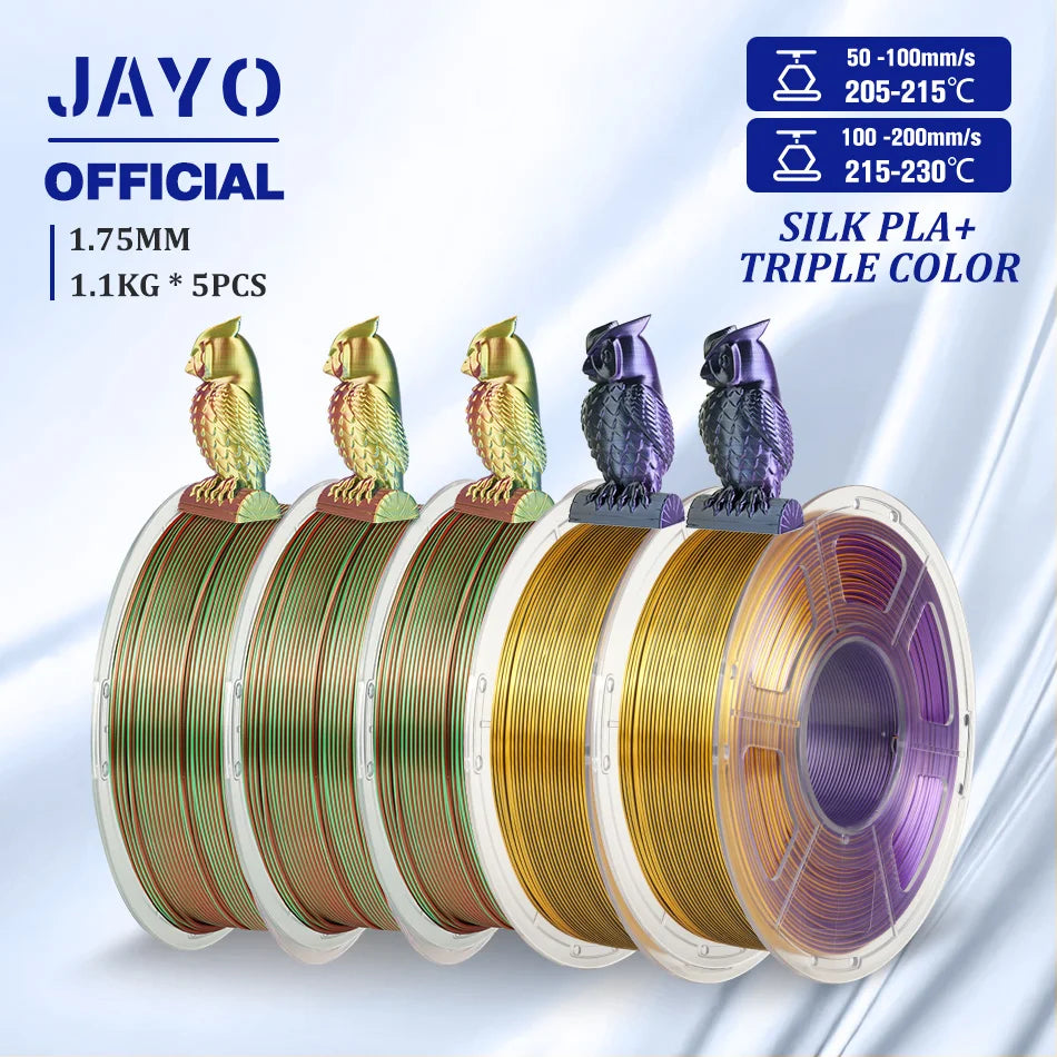 JAYO Premium PLA Filament For 3D Printing Low Shrinkage
