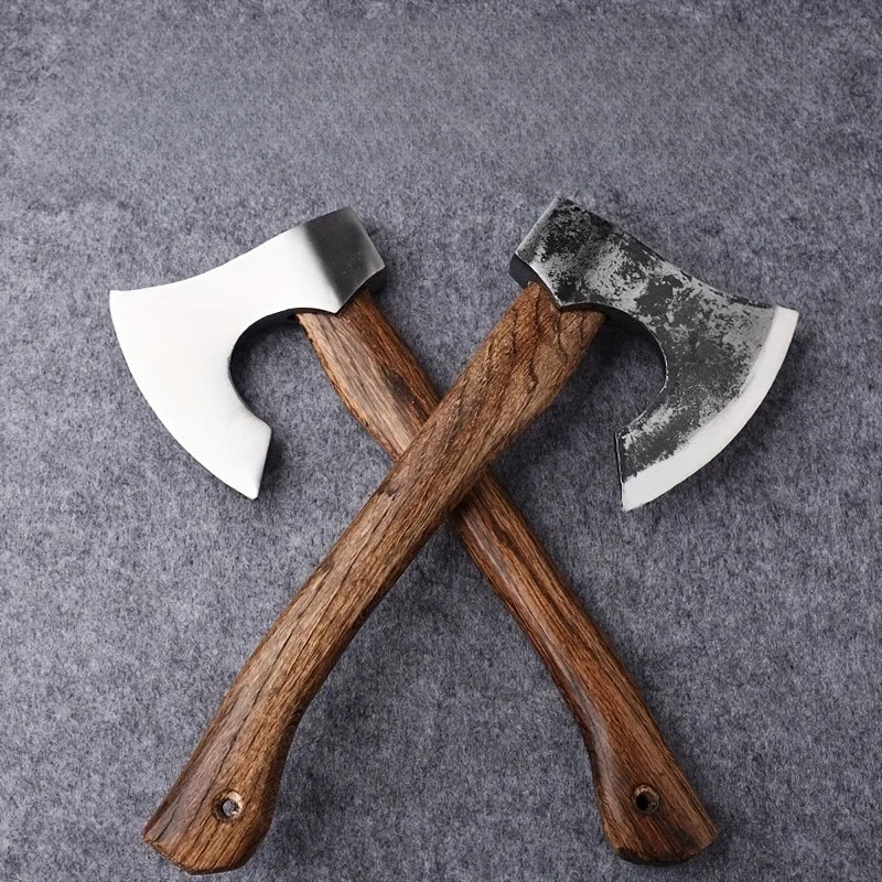 Hand Forged Viking Tomahawk Axe Made From High Manganese Steel