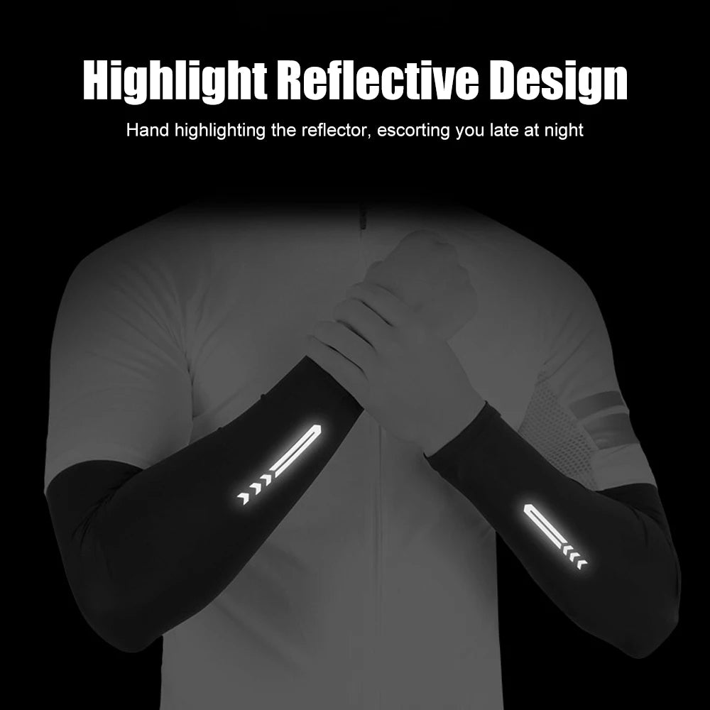 Sprrtor UV Protection Cooling Arm Sleeves For Outdoor Sports