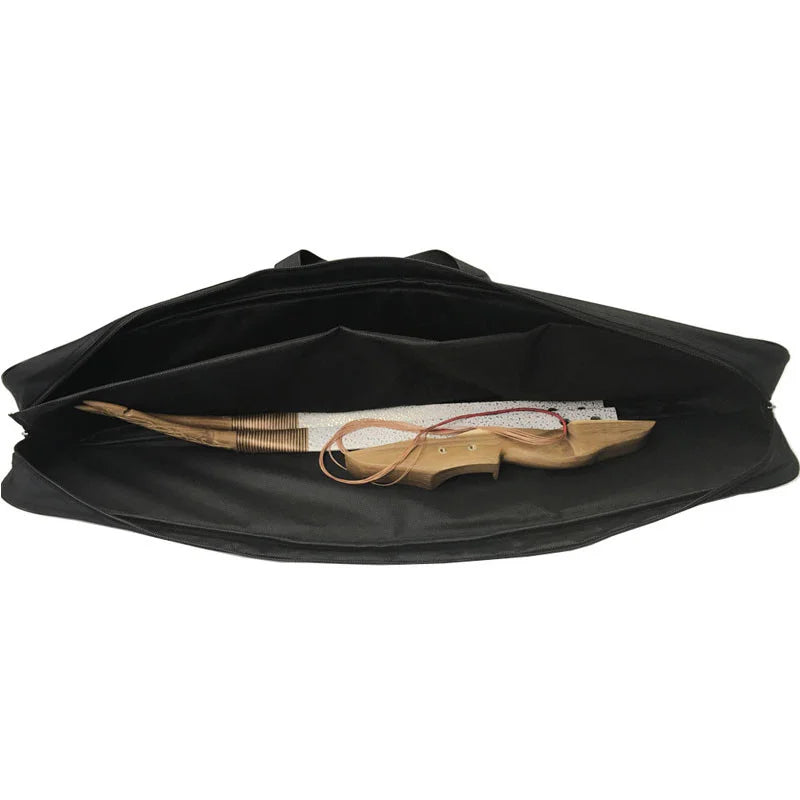 Archery Recurve Bow Bag Takedown Carry Case Shoulder Strap Hand Holder for Hunting Shooting Target Practice Accessories