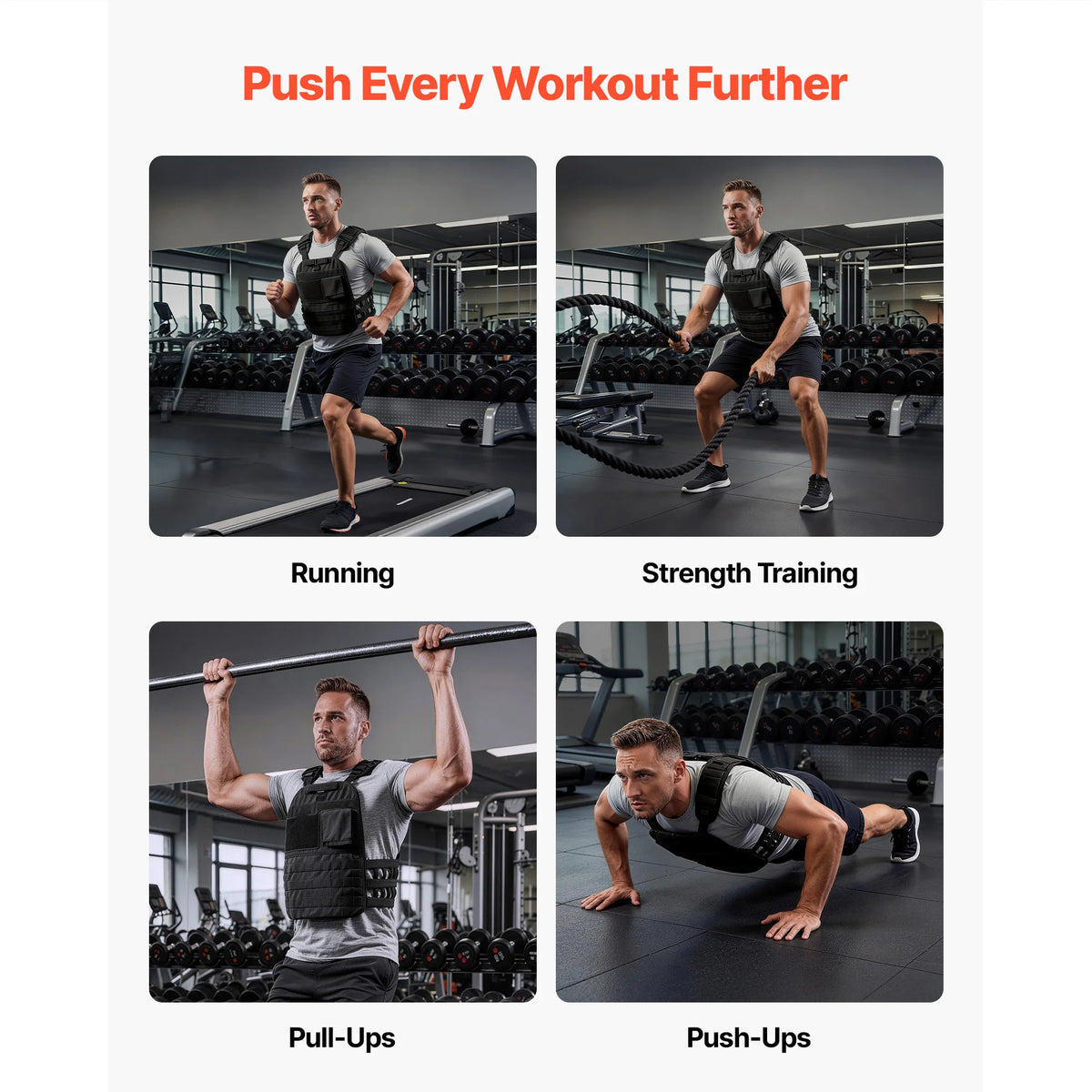 SucceBuy Curved Steel Weight Vest Plates for Strength Training