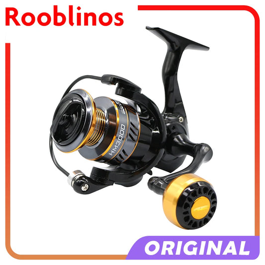 Rooblinos High Speed Spinning Fishing Reel With Metal Spool