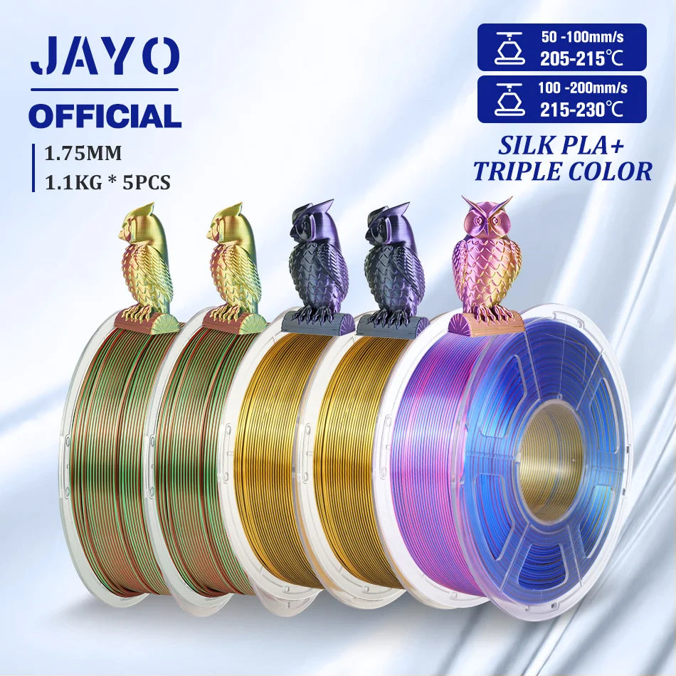 JAYO Premium PLA Filament For 3D Printing Low Shrinkage
