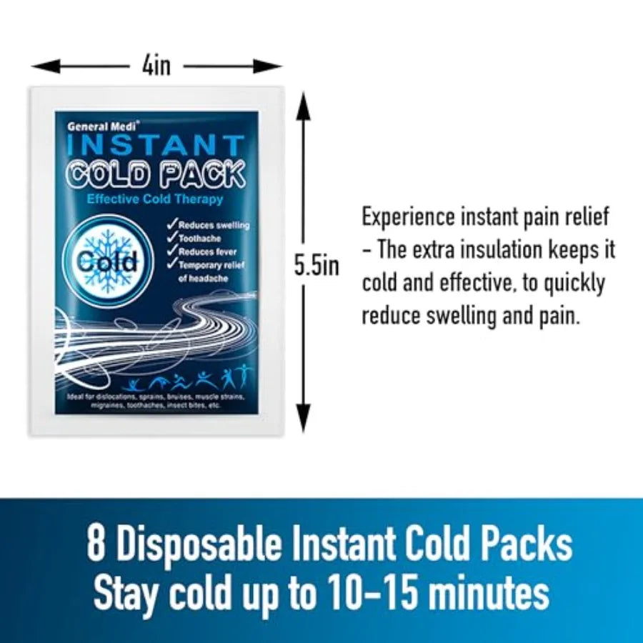 Instant Cold Therapy Pack For Pain Relief And Swelling