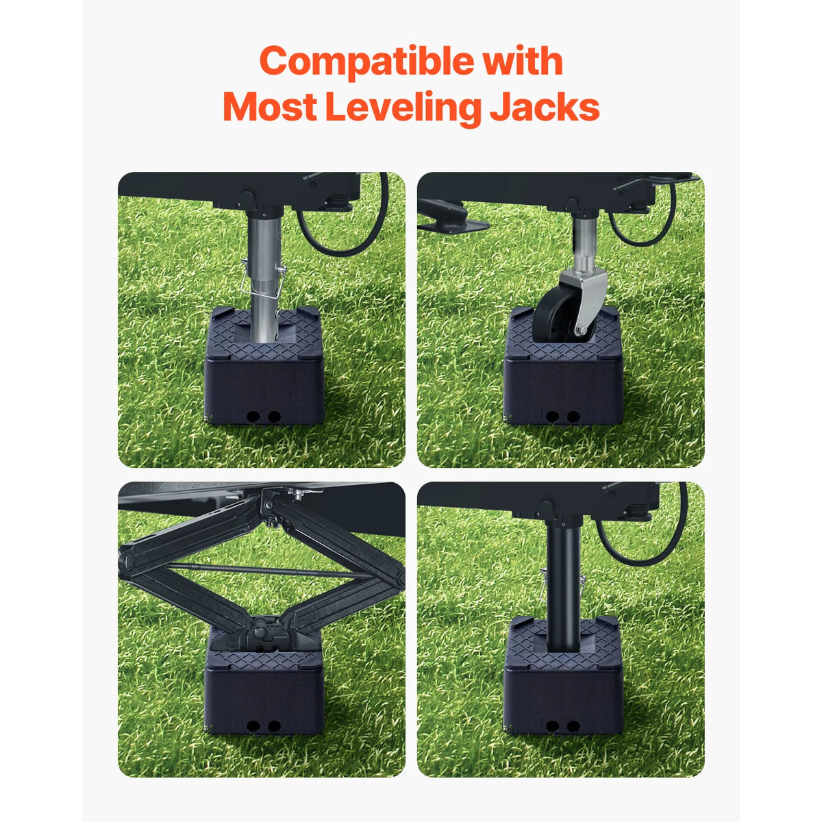 VEVOR Heavy Duty RV Trailer Jack Stand Leveling Block