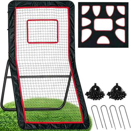 Adjustable Multi Sport Rebounder Training Net for Field Hockey Soccer