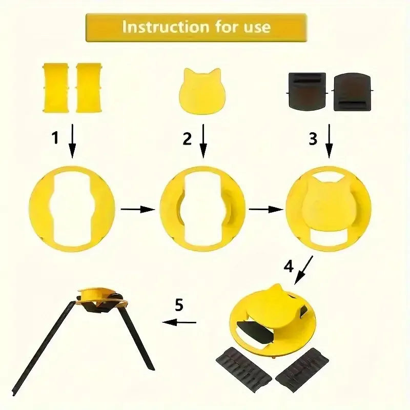 Automatic Reset Reusable Bucket Compatible Rat Mouse Trap