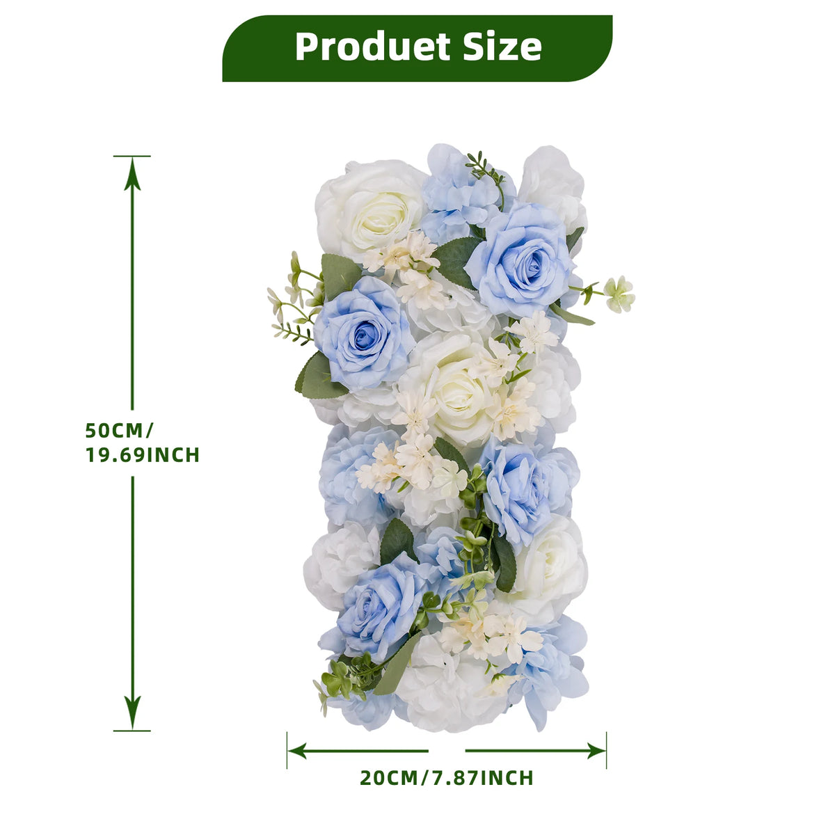 HiMISS Artificial Flower Garland Wedding Party Decoration