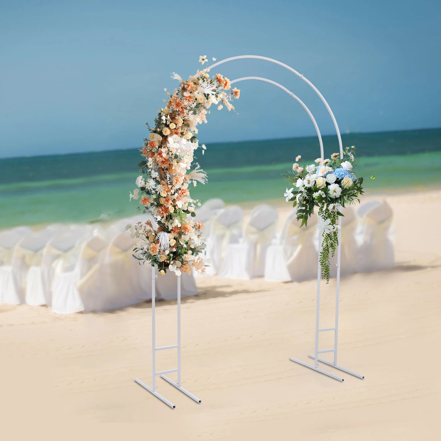 Metal Wedding Arch Backdrop Stand For Garden And Events
