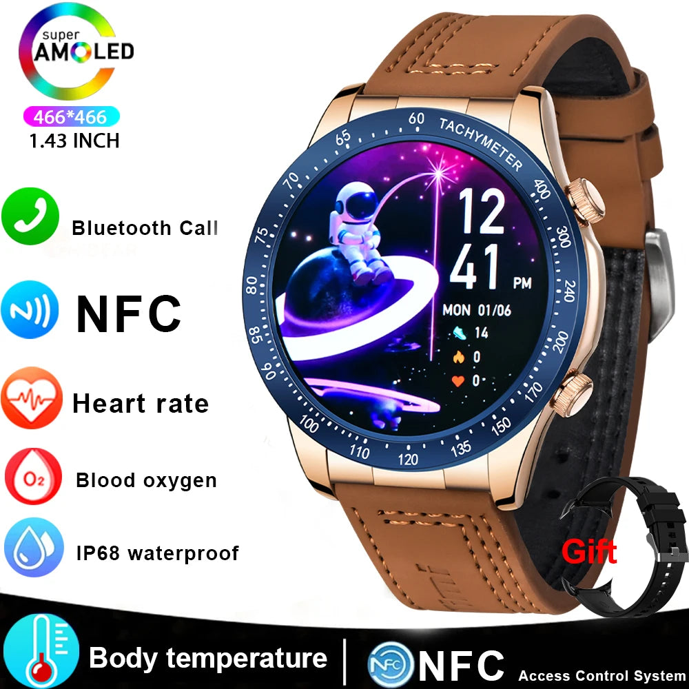 Amoled Smart Watch With Bluetooth Calling And Fitness Tracking
