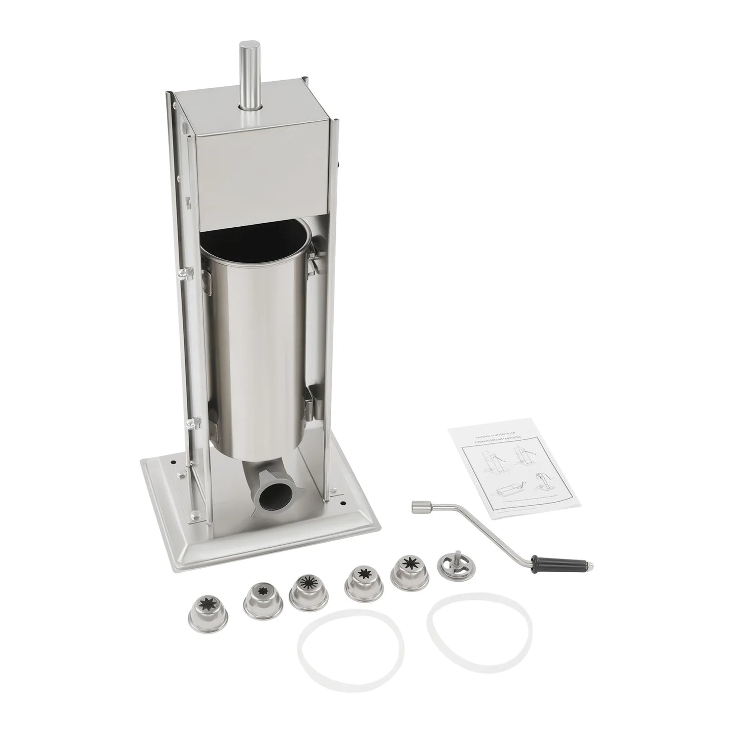 Bymaocar Manual Churros Machine Vertical Stainless Steel Churro Maker