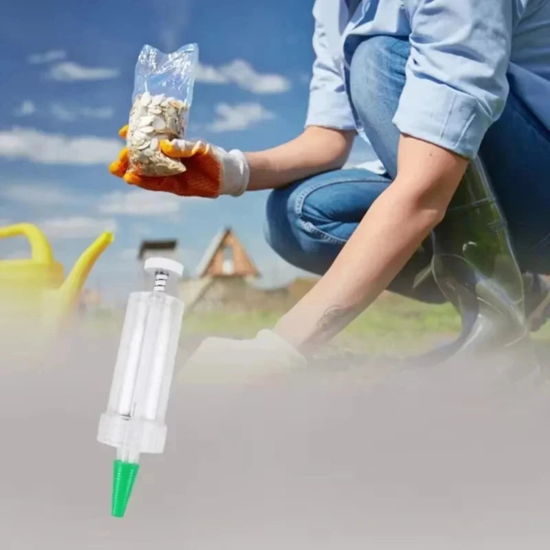 Handheld Seed Dispenser Manual Seeder Tool For Garden Planting