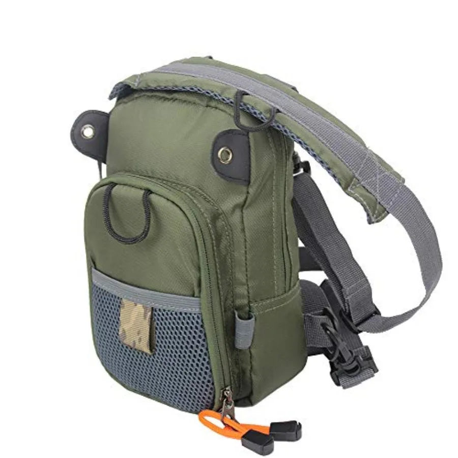 Lightweight Fly Fishing Chest Pack Tackle Storage Pouch
