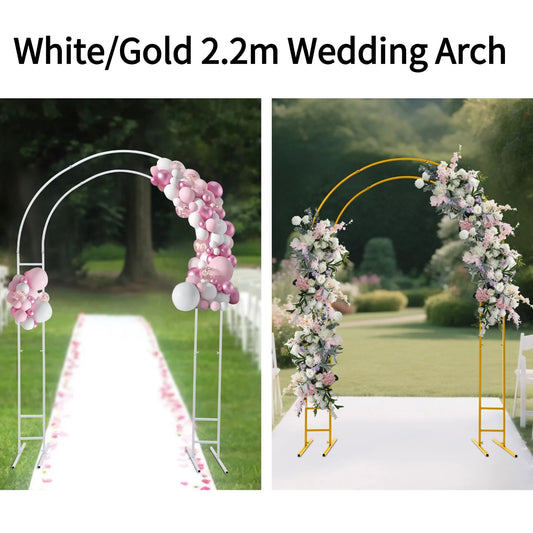 Metal Wedding Arch Backdrop Stand For Garden And Events