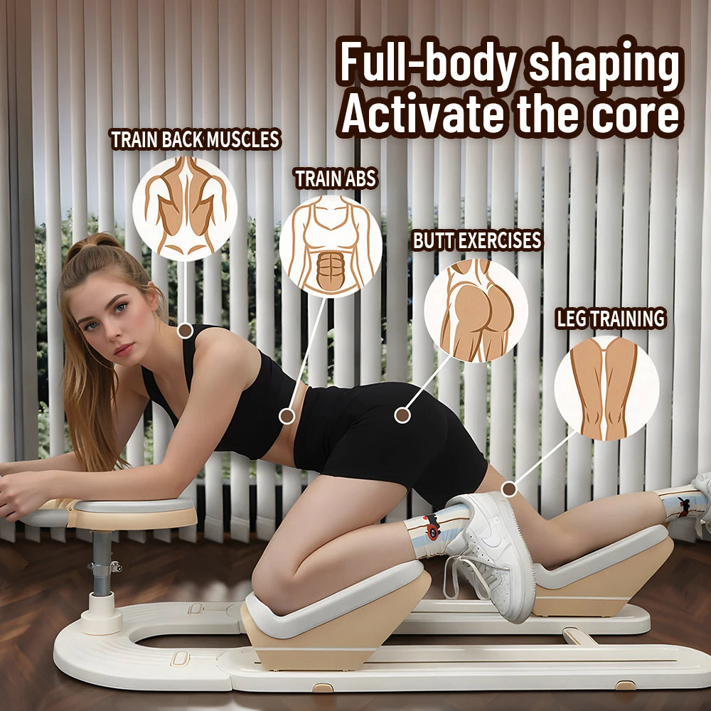 Spine Twist And Stretch Trainer For Home Core Exercises