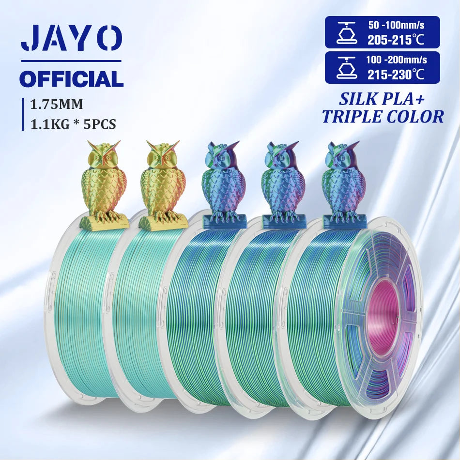 JAYO Premium PLA Filament For 3D Printing Low Shrinkage