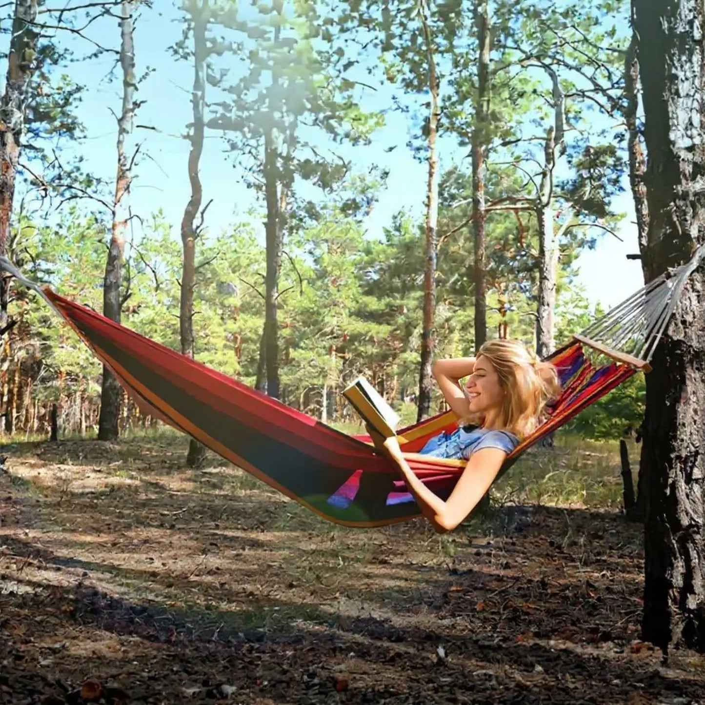 Gyroor Adjustable Stand Hammock With Storage Bag For Outdoor Camping