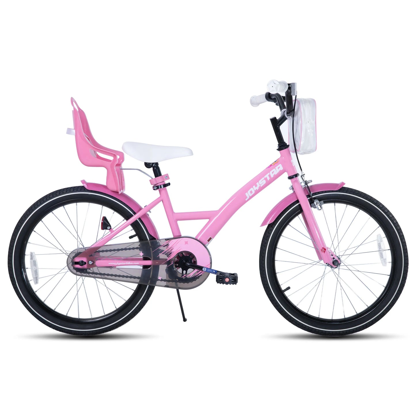 Joystar Kids Bike With Training Wheels And Front Basket