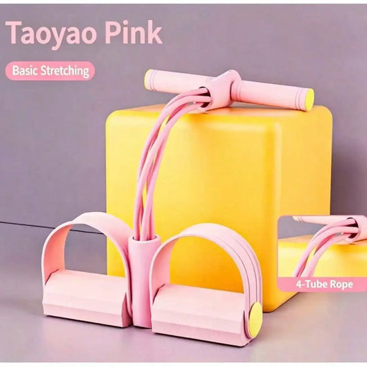 Heavy Duty Latex Pedal Resistance Bands For Full Body Workout