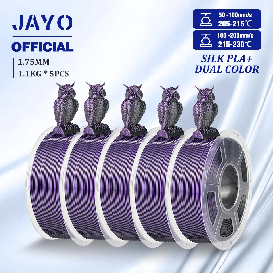 JAYO Premium PLA Filament For 3D Printing Low Shrinkage