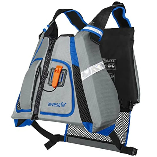 Adult Watersport Safety Polyester Life Jacket Vest For Water Activities