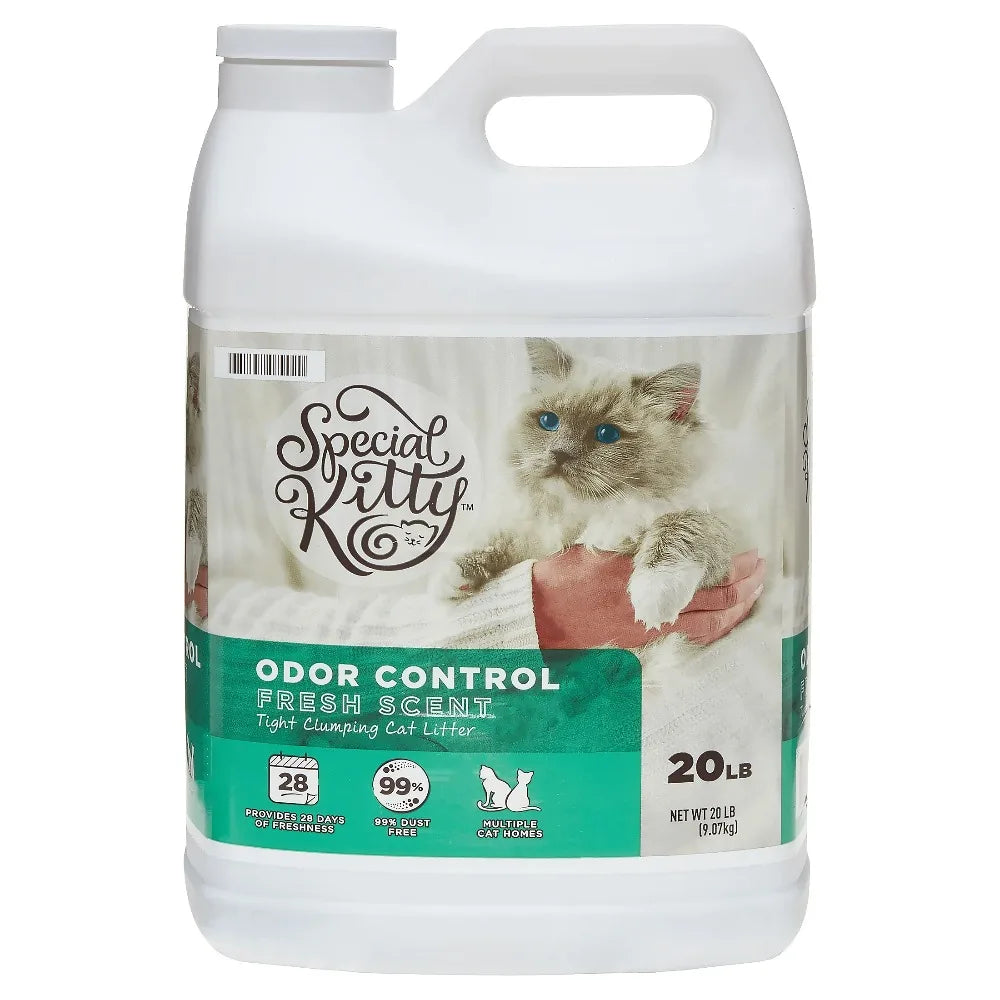 Special Kitty Clumping Cat Litter With Fresh Scent Odor Control