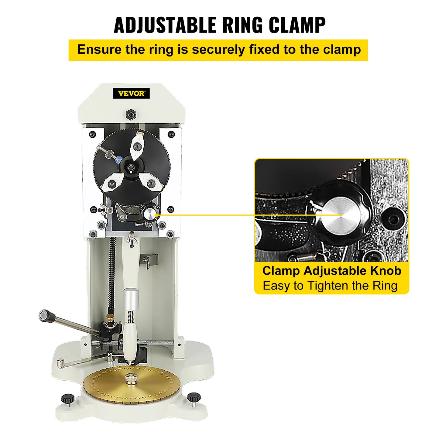SucceBuy Inside Ring Engraver Stamper Letter Block Dial Plotter