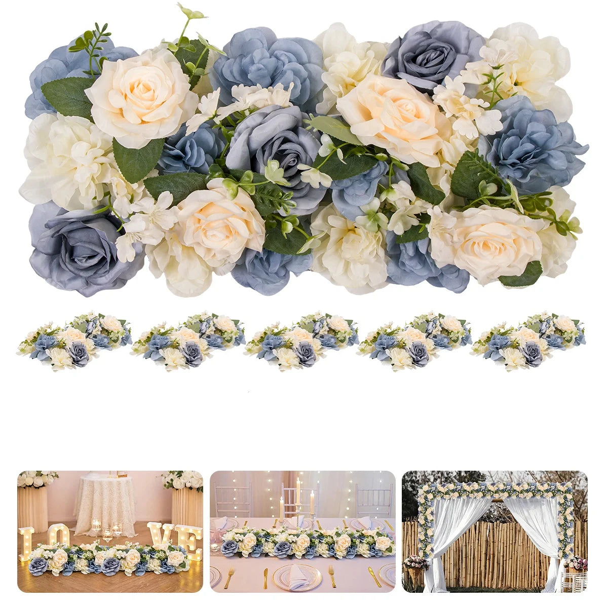HiMISS Artificial Flower Garland For Wedding Arch And Party Decor