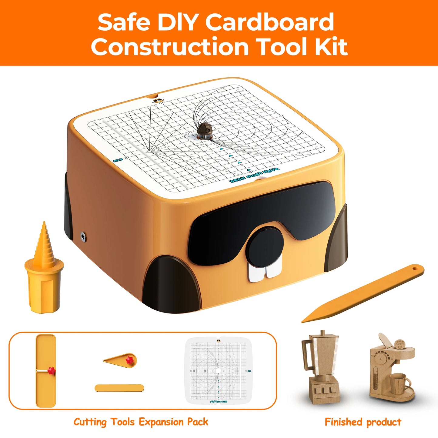 DIY Cardboard Construction Tool Kit For Kids Creative Building Projects