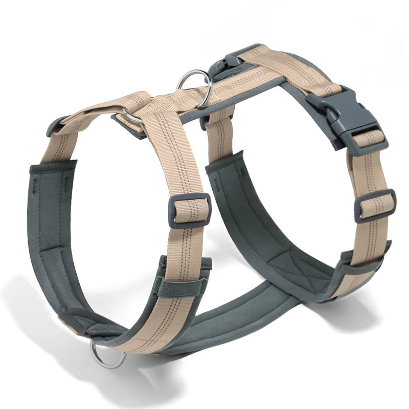 MeowVista Adjustable Nylon Reflective Dog Harness Vest
