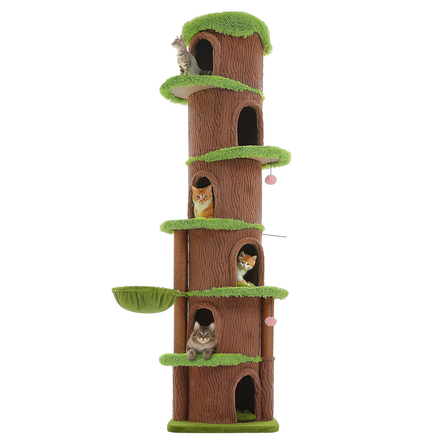 PAWZ Road Floor To Ceiling Cat Tower With Sisal Posts