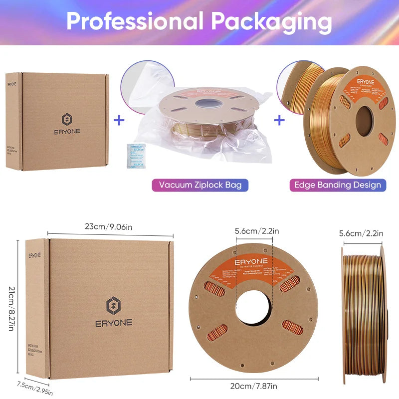 Eryone Hyper Speed PLA Filament For 3D Printing Machines