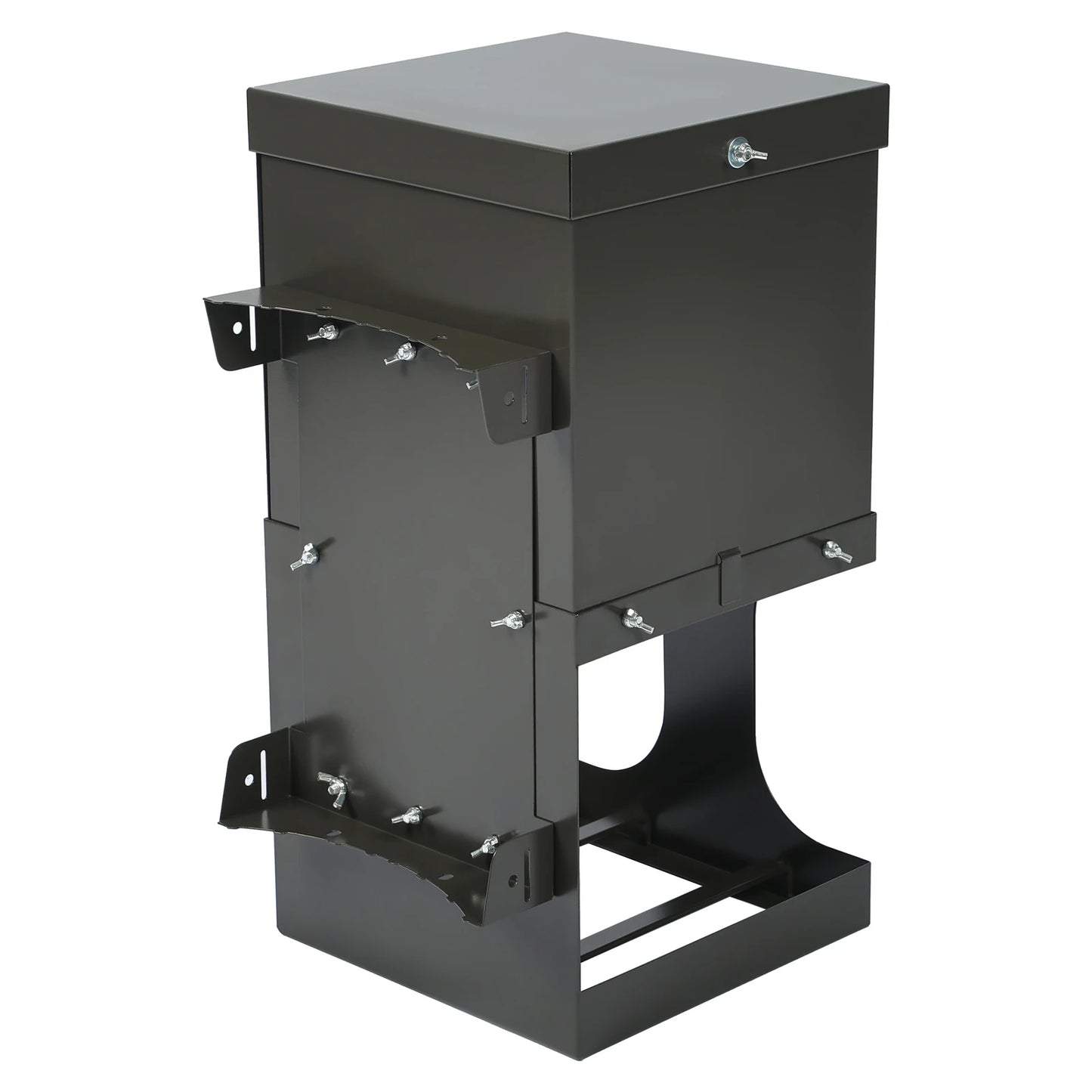 Heavy Duty Dual Block Deer Wildlife Farm Animal Feeder