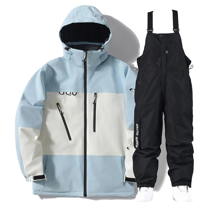 Arctic Queen Winter Snowboarding Ski Jacket And Pants Set