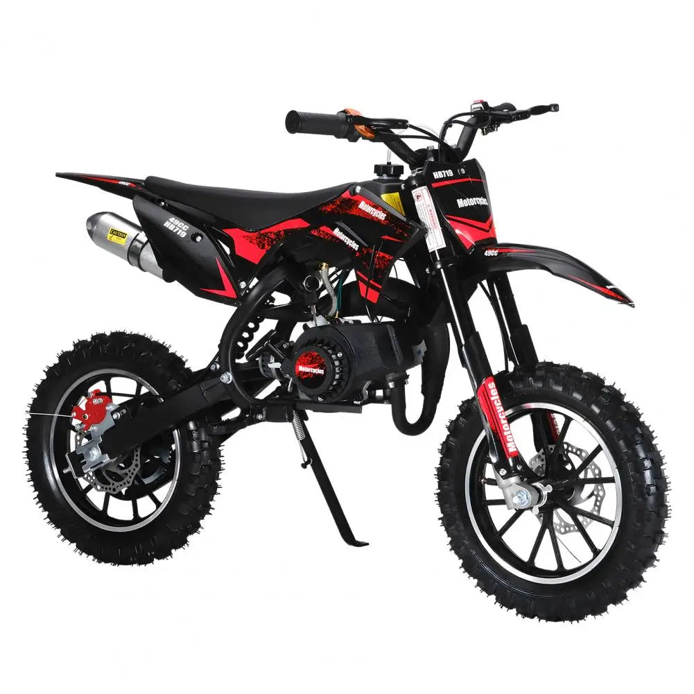 Kids 49Cc Two Stroke Gas Powered Mini Dirt Bike Motorcycle