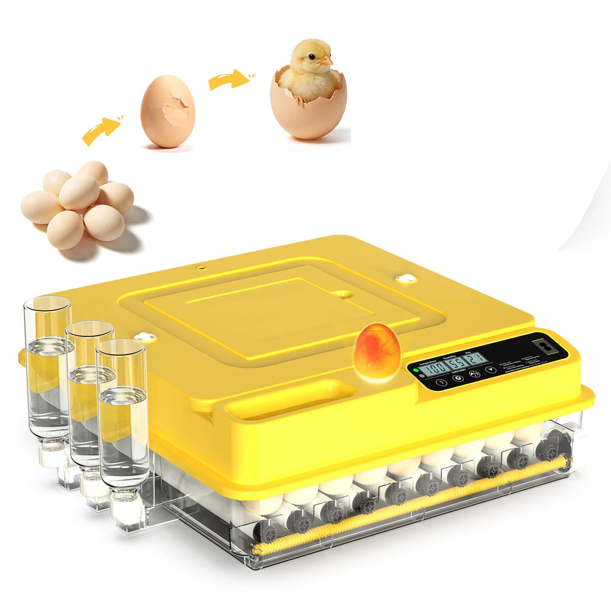 Fully Automatic Egg Incubator for Hatching Chicken and Duck Eggs