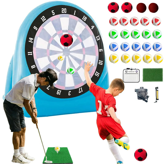 AEOR Durable PVC Outdoor Inflatable Kick Dart Soccer Target