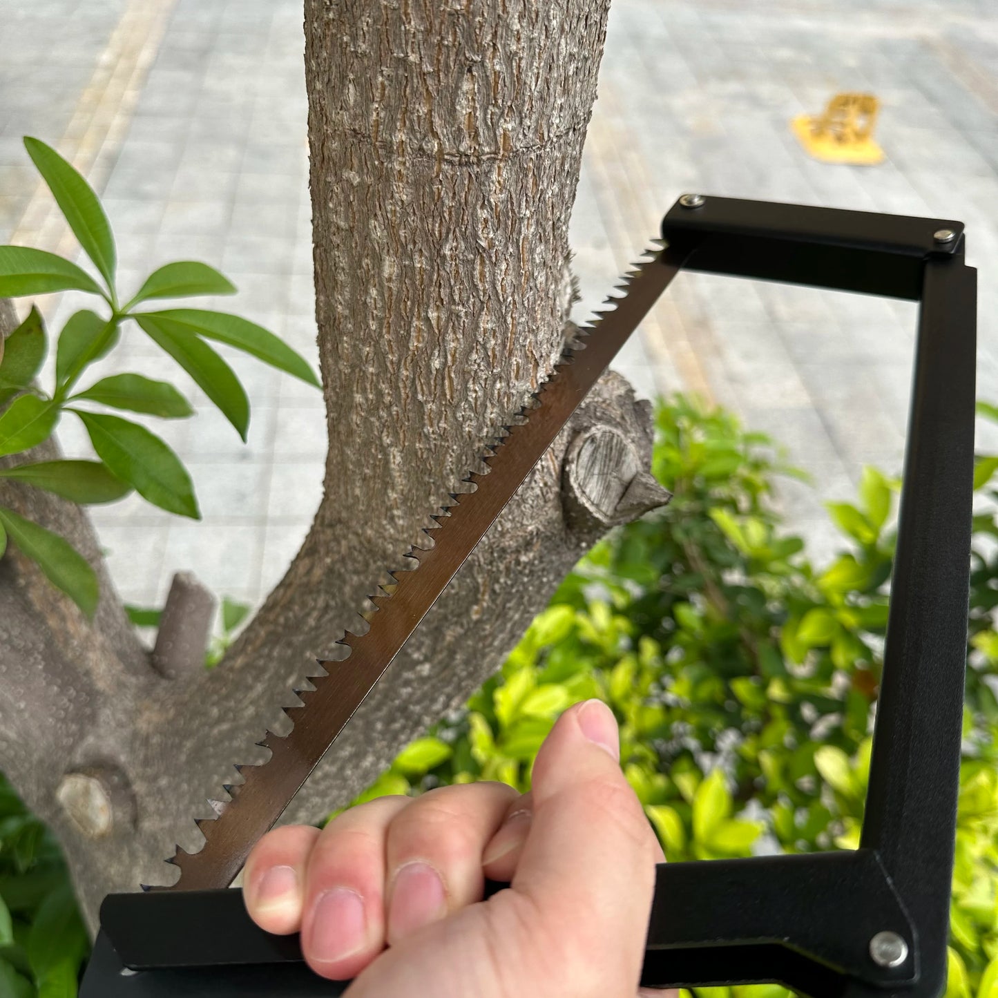 Portable Folding Aluminum Camping Saw For Woodworking And Outdoors
