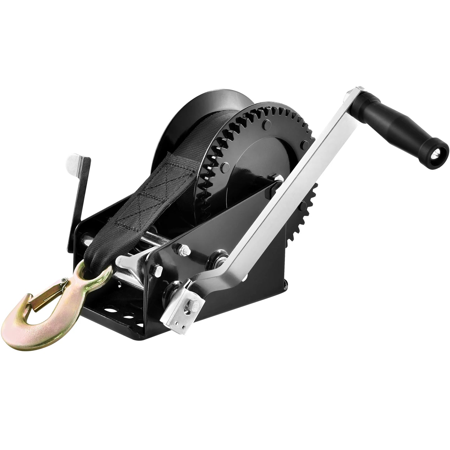 Succebuy Heavy Duty Manual Boat Trailer Winch With Ratchet Strap